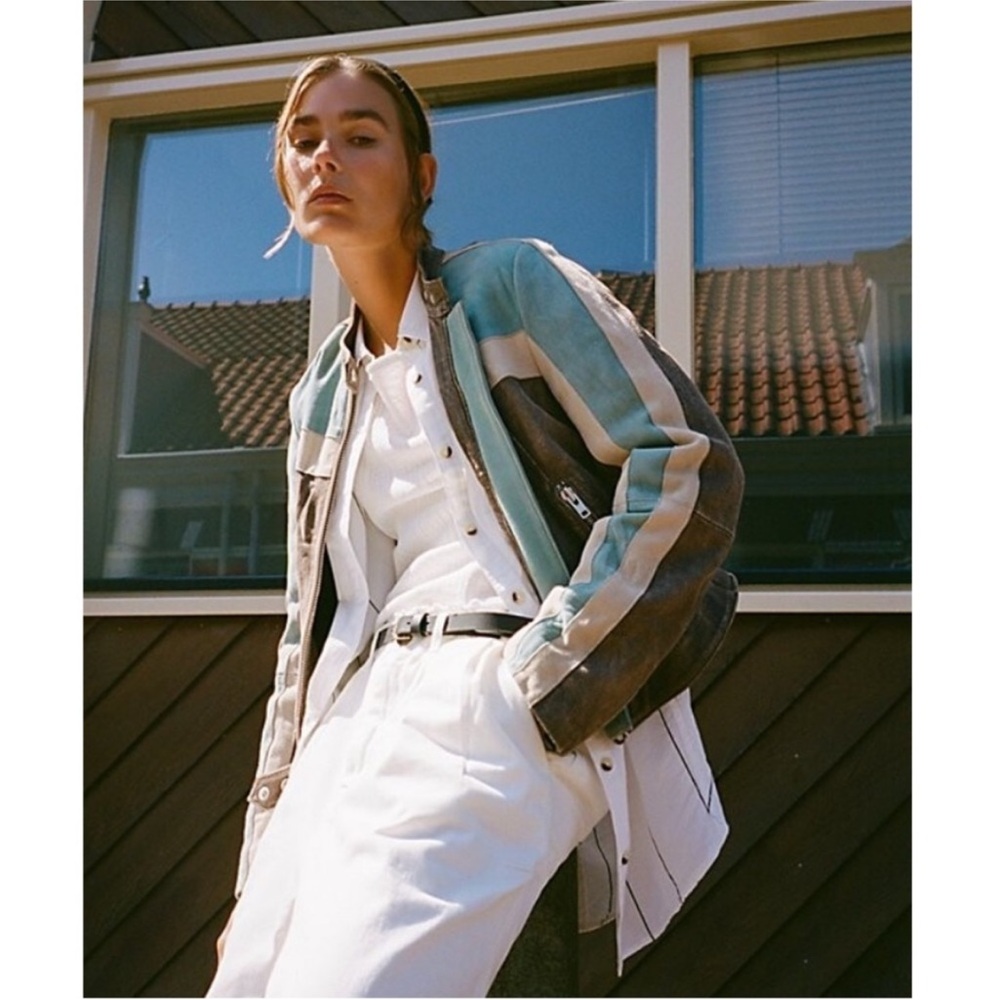 Free People We The Free Fast Lane Moto Jacket - Picture 3 of 16